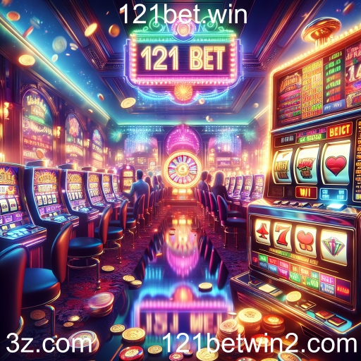 A Emoção das Máquinas Caça-Níqueis no 121bet.win